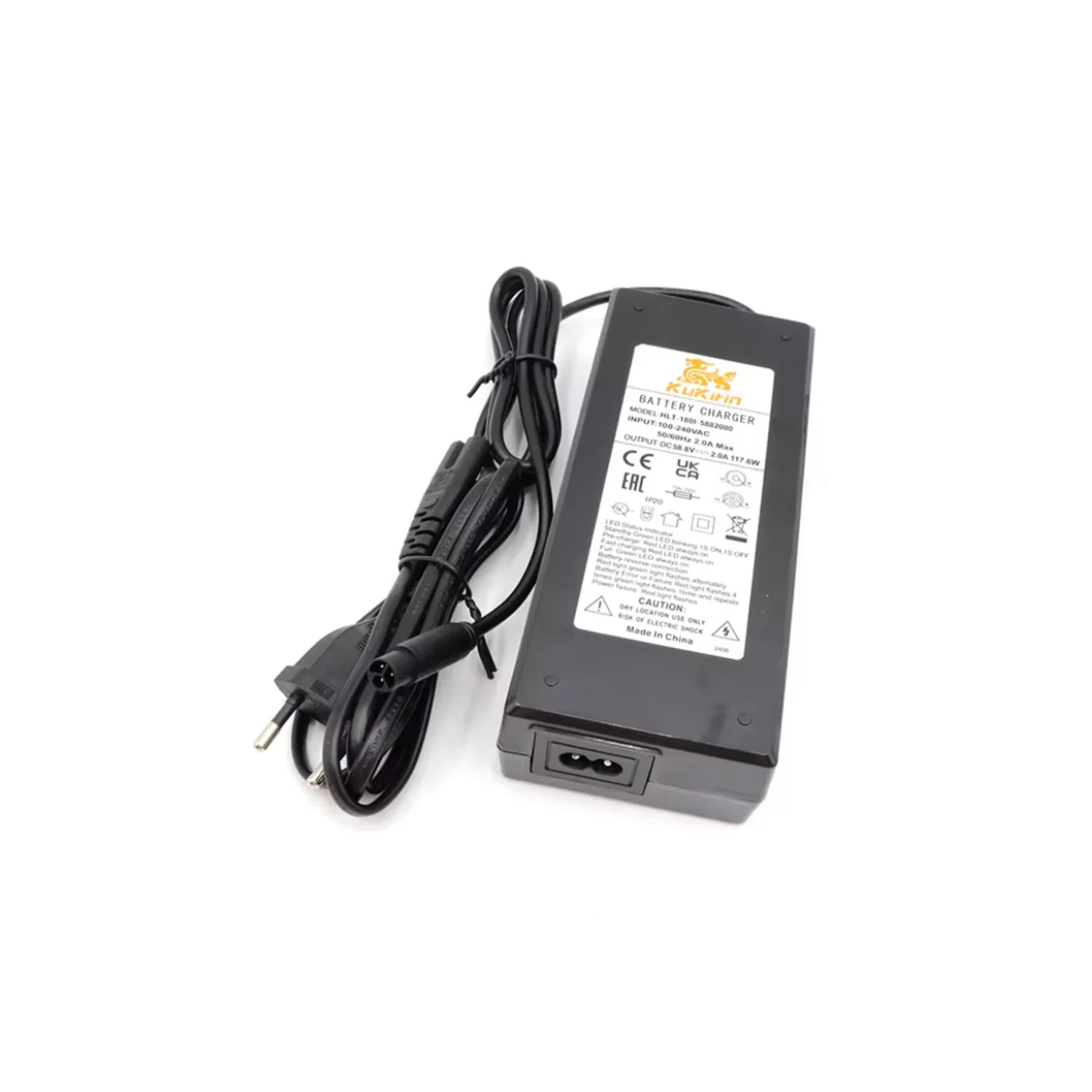 Laddare till KuKirin G2 Master—Version A—2A (utan nyckel)